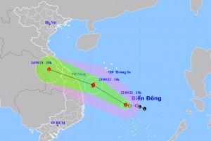 Chủ động ứng phó với vùng áp thấp