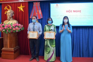 Tổng kết công tác công đoàn năm học 2020 - 2021