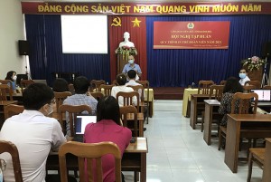 120 học viên được tập huấn quy trình in thẻ đoàn viên