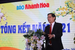 Báo Khánh Hòa tổng kết công tác năm 2021 và gặp mặt cộng tác viên