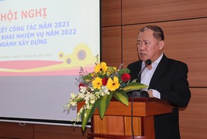 Sở Xây dựng tổng kết công tác năm 2021