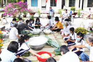 Ngày xuân ấm áp ở cơ sở bảo trợ xã hội