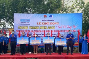 Khánh Vĩnh: Khởi động Tháng Thanh niên 2022