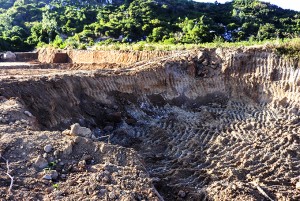 Xã Cam Hiệp Nam: Xuất hiện tình trạng khai thác đất trái phép