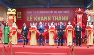 Công ty Cổ phần Thủy sản 584 Nha Trang khánh thành Nhà máy Diên Phú