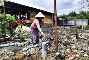 Thôn Phò Thiện, xã Diên Phước: Nhiều hộ dân thiếu nước sinh hoạt