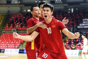 Đội tuyển futsal Việt Nam giành vé tham dự Vòng chung kết Futsal Asian Cup