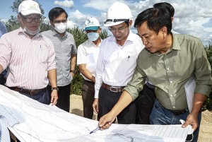 Dự án Hồ chứa nước sông Chò 1: Cố gắng hoàn thành đúng tiến độ