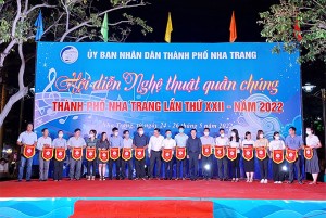 14 đội tham gia Hội diễn nghệ thuật quần chúng TP. Nha Trang