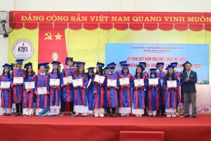 Trường Trung cấp Kinh tế Khánh Hòa tổng kết năm học 2021-2022 hệ giáo dục thường xuyên