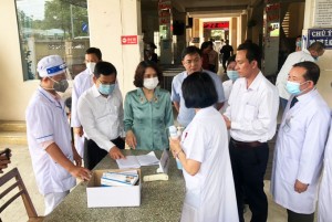 Kiểm tra phòng, chống dịch bệnh tại thị xã Ninh Hòa