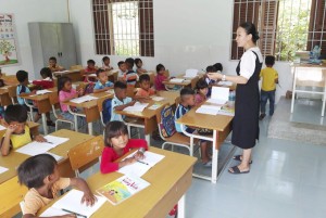 Tăng cường tiếng Việt cho trẻ dân tộc thiểu số