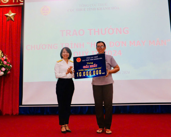 Lợi ích kép từ Chương trình “Hóa đơn may mắn”