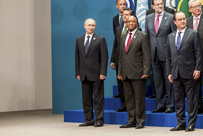 Các lãnh đạo dự hội nghị thượng đỉnh G20 tại Brisbane, Australia năm 2014. Ảnh: Getty Images