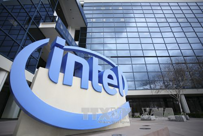 Trụ sở Intel tại Santa Clara, California, Mỹ. Ảnh: AFP/TTXVN