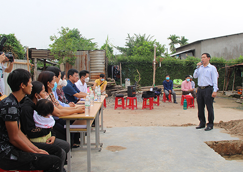 Ông Phan Quang Huy - Tổng Giám đốc Tổng Công ty Khánh Việt chia sẻ về hoạt động từ thiện ý nghĩa được Tổng Công ty Khánh Việt và Báo Khánh Hòa phối hợp triển khai