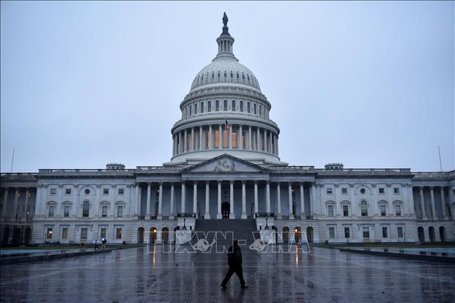 Tòa nhà Quốc hội Mỹ tại Washington DC. Ảnh tư liệu: AFP/TTXVN