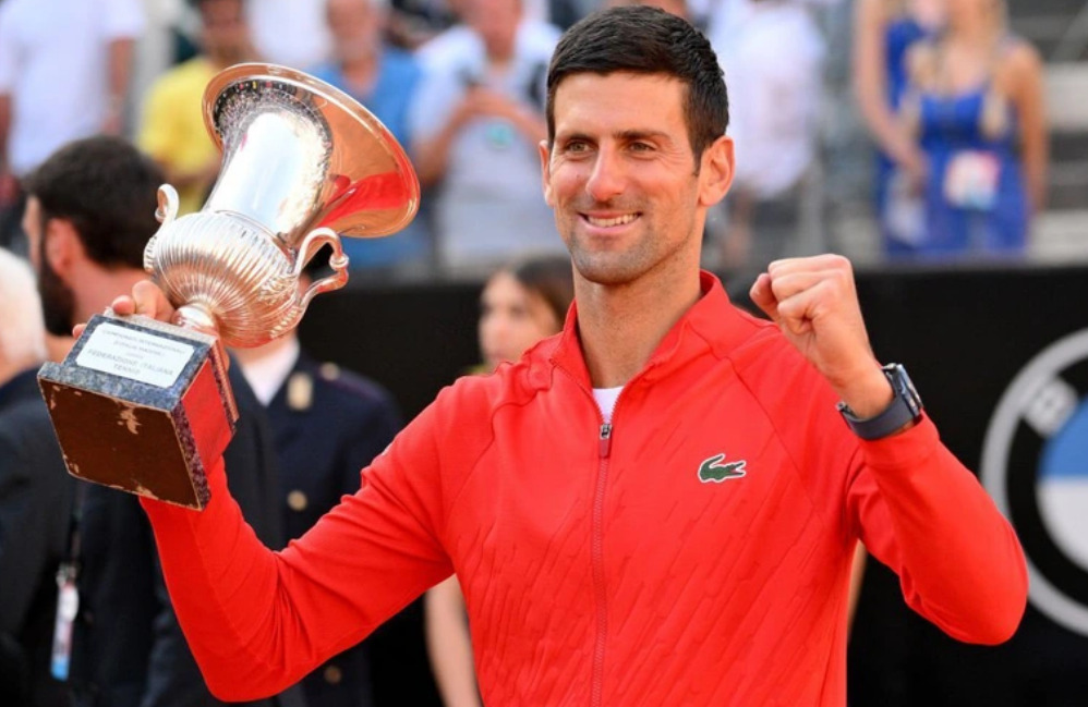 Djokovic đăng quang Rome Masters 2022 một cách thuyết phục. Ảnh: RM