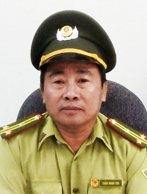 Ông Trần Minh Thu - Phó Chi cục trưởng Chi cục Kiểm lâm tỉnh Khánh Hòa