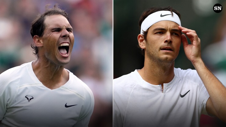 Nadal và Fritz cống hiến màn kịch chiến 5 séc siêu hấp dẫn tại tứ kết đơn nam Wimbledon.