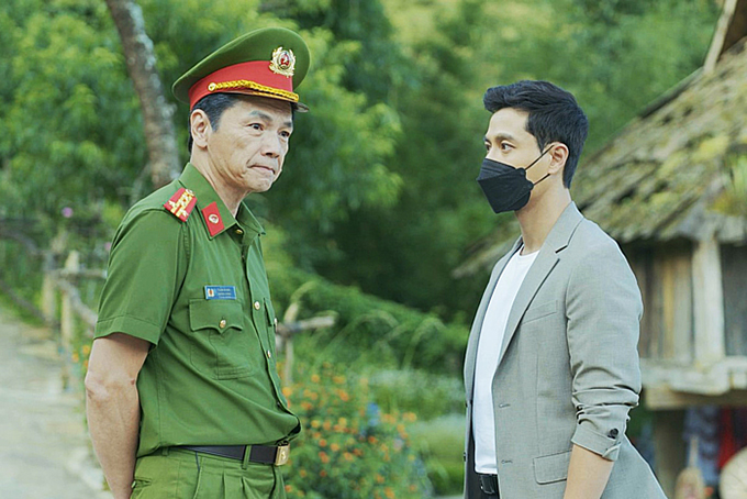 Một cảnh trong phim “Đấu trí” do Trung tâm Sản xuất phim truyền hình (Đài Truyền hình Việt Nam) sản xuất.