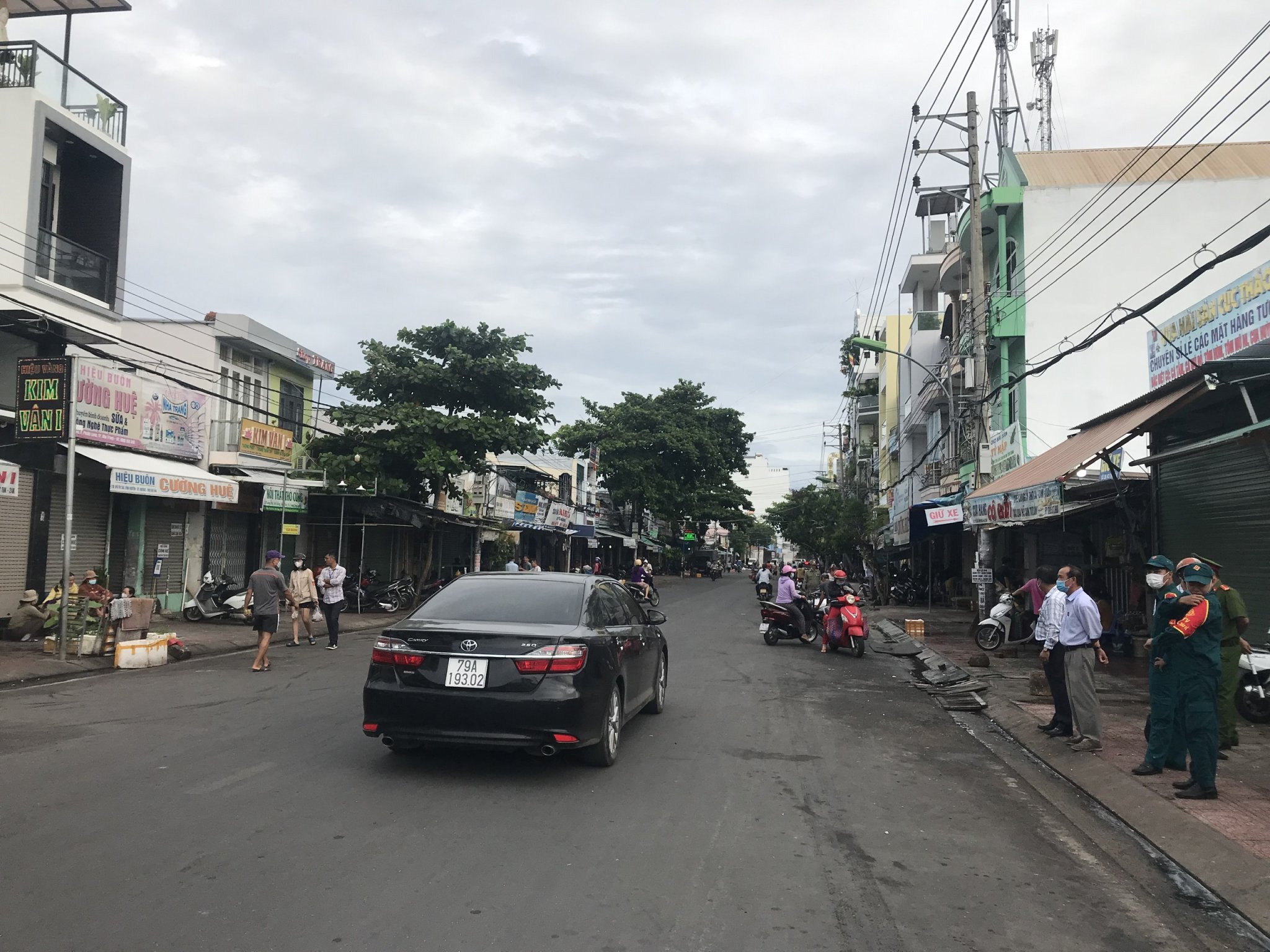 Đường Võ Thị Sau (đoạn qua chợ Phước Thái) đã trở nên thông thoáng.